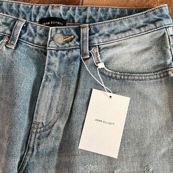 John Elliott mid rise straight jeans - Picture 2 of 7